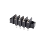 TERMINAL BLOCK BARRIER 4 POLE 9.50MM PITCH 300V 25A SOLDER TERMINALS 22-12AWG WIRE RANGE