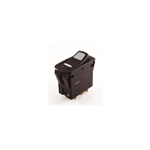 SWITCH ROCKER WATERPROOF ILLUMINATED SPST 20A ON-NONE-OFF 12V GREEN AND AMBER LED .250 QC TERMINALS