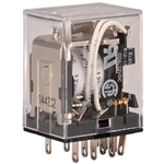 RELAY-4PDT 12VDC 5AMP PLUG-IN OR SOLDER TERMINALS
