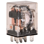 RELAY-120VAC DPDT 10AMP PLUG-IN OR SOLDER TERMINALS