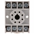 RELAY SOCKET 8-PIN OCTAL PANEL/SURFACE MOUNT DIN DIN RAIL MOUNTABLE PRESSURE CLAMP SCRTEWS