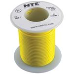 HOOK UP WIRE 300V STRANDED TYPE 18GAUGE YELLOW 25 FEET