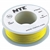 HOOK UP WIRE 300V STRANDED TYPE 26GAUGE YELLOW 25 FEET