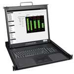"1U Rack-Mount Console with 19-in. LCD, Short-Depth"