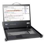 NetCommander 16-Port Cat5 Rack-Mount Console KVM Switch with 19-in. LCD