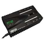 "TAA-Compliant ECO Series 120V 650VA 325W  Energy-Saving Standby UPS with USB port, LCD Display and 8 Outlets"