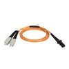 "Duplex Multimode 62.5/125 Fiber Patch Cable (MTRJ/SC), 3M (10-ft.)"