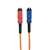 "Duplex Multimode 62.5/125 Fiber Patch Cable (LC/SC), 1M (3-ft.)"