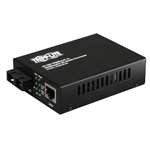 Fiber Optic - 10/100/1000BaseT to 1000BaseFX-SC Gigabit Media Converter