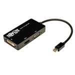 "Mini Displayport to VGA/DVI/HDMI All-in-One Adapter/Converter, 6-in."