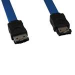 "eSATA, SATA-II External Signal Shielded Cable (7Pin/7Pin), 18-in."