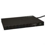 "1.9kW Single-Phase Switched PDU, 120V Outlets (16 5-15/20R), L5-20P/5-20P input, 12ft Cord, 1U Rack-Mount"