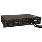 "2.9kW Single-Phase ATS / Switched PDU, 120V Outlets (24 5-15/20R, 1 L5-30R) 2 L5-30P, 2 10ft Cords, 2U Rack-Mount"