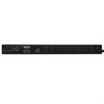 "1.9kW Single-Phase Monitored PDU, 120V Outlets (8 5-15/20R), L5-20P/5-20P Adapter, 12ft Cord, 1U Rack-Mount"