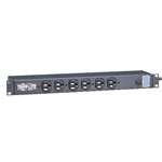 "1U Rack-Mount Power Strip, 120V, 15A, 5-15P, 12 Outlets (6 Front-Facing, 6-Rear-Facing), 15-ft. Cord"