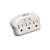 "Protect It! 3-Outlet Surge Protector, Direct Plug-In, 660 Joules, 2 Diagnostic LEDs"