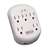 "Protect It! 5-Outlet Surge Protector, Direct Plug-In, 1080 Joules, 1-Line RJ11 Protection"