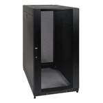 TAA-Compliant 25U SmartRack Standard-Depth Rack Enclosure Cabinet with doors & side panels