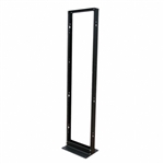 TAA-Compliant 45U SmartRack 2-Post Open Frame Rack - Organize and Secure Network Rack Equipment