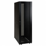 TAA-Compliant 42U SmartRack Standard-Depth Rack Enclosure Cabinet with doors & side panels