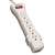 "Protect It! 7-Outlet Surge Protector, 7-ft. Cord, 2160 Joules, White Housing"