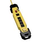 "Power It! 6-Outlet Safety Power Strip, 9-ft. Cord & Clip, Hang Holes, Safety Covers, GFCI Plug"