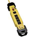 "Protect It! 6-Outlet Industrial Safety Surge Protector, 9-ft. Cord, 2700 Joules, Cord Wrap, Hang Holes"