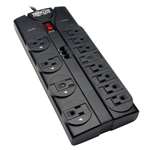 "Protect It! 12-Outlet Surge Protector, 8-ft. Cord, 2160 Joules, Tel/Modem Protection"