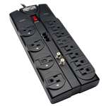 "Protect It! 12-Outlet Surge Protector, 8-ft. Cord, 2880 Joules, Tel/Modem/Coaxial Protection"