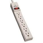 "TAA-Compliant Protect It! 6-Outlet Surge Protector, 6-ft Cord, 790 Joules, Diagnostic LED, White Housing"