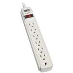 "Protect It! 6-Outlet Surge Protector, 8-ft. Cord, 990 Joules, Low-Profile Right-Angle 5-15P plug"
