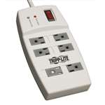 "Protect It! 6-Outlet Surge Protector, 4-ft. Cord, 540 Joules - Accommodates 2 Transformers"