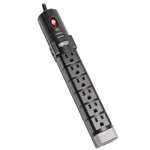 "Protect It! 8-Outlet Surge Protector, 6-ft. Cord, 2160 Joules, Tel/DSL Protection, Cord Clip"