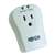 "Protect It! 1-Outlet Portable Surge Protector, Direct Plug-In, 1080 Joules, Tel/Modem Protection"