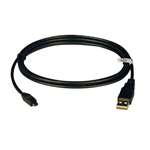 "USB 2.0 Hi-Speed A to Mini-B Cable (A to 4Pin Mini-B, M/M), 6-ft."