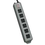 "Waber-by-Tripp Lite 6-Outlet Industrial Power Strip, 15-ft. Cord, 5-20P Plug"